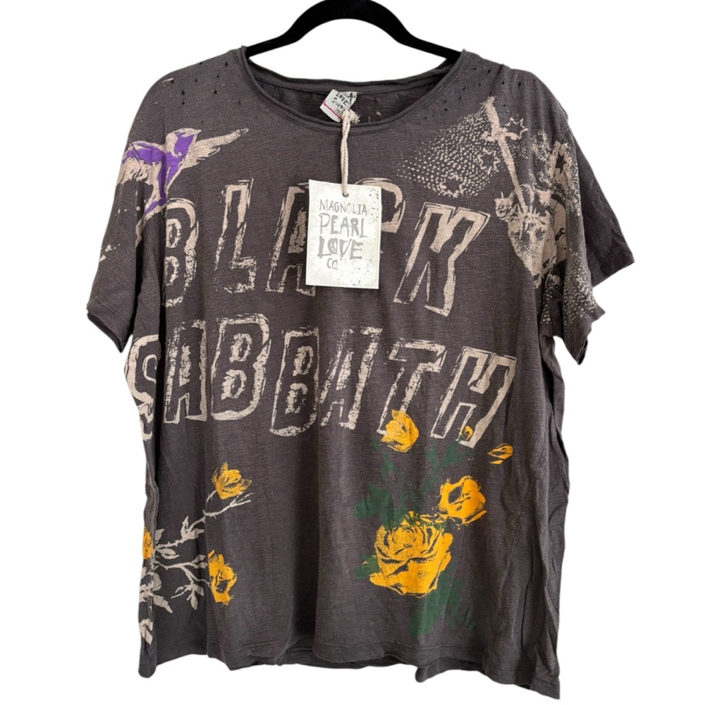 Magnolia Pearl Black Sabbath After Forever Tee - Ozzy NWT